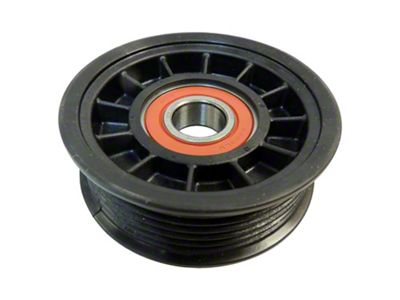 Idler Pulley; Ribbed (2002 3.7L, 4.7L RAM 1500)