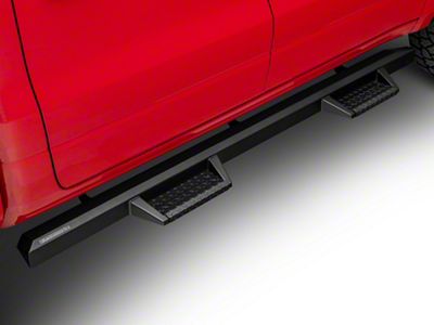 Impact Side Step Bars; Black (19-25 RAM 1500 Crew Cab)