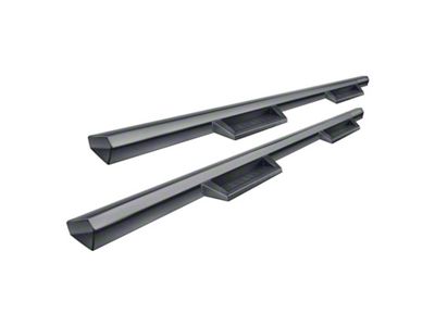Impact Side Step Bars; Black (19-25 RAM 1500 Quad Cab)