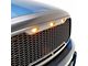 Impulse Upper Replacement Grille with Amber LED Lights; Charcoal Gray (06-08 RAM 1500)