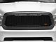 Impulse Upper Replacement Grille with Amber LED Lights; Charcoal Gray (13-18 RAM 1500, Excluding Rebel)