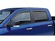 EGR In-Channel Window Visors; Front and Rear; Matte Black (02-08 RAM 1500 Quad Cab)