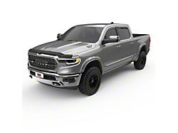 EGR In-Channel Window Visors; Front and Rear; Matte Black (19-24 RAM 1500 Quad Cab)