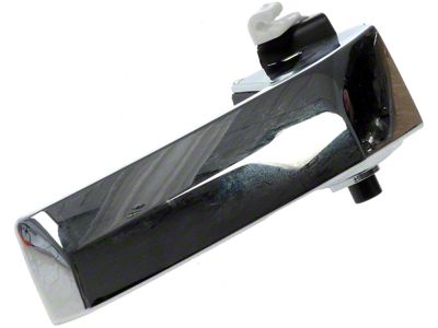 Interior Door Handle; Chrome; Front Driver Side (09-18 RAM 1500)