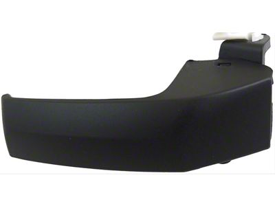 Interior Door Handle; Rear Left; Textured Black; Black; Metal; Plastic (09-18 RAM 1500 Quad Cab)