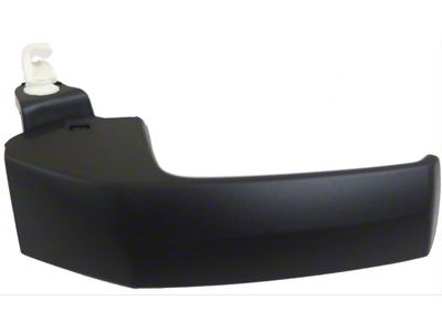 Interior Door Handle; Rear Right; Textured Black; Metal; Plastic (09-18 RAM 1500 Quad Cab)