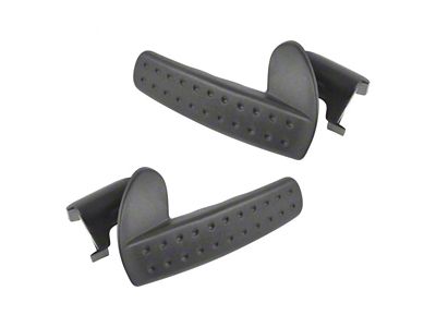 Interior Door Handles; Black (02-08 RAM 1500)