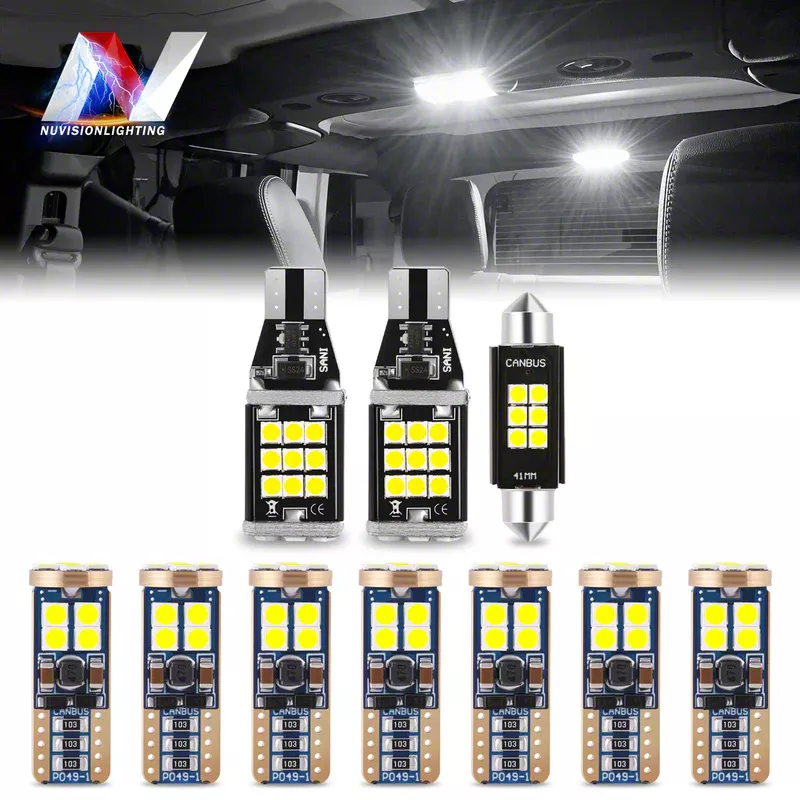 2018 Ram 2500 Accessories 18-Piece Interior LED Light Kit For Dodge Ram 1500/2500/3500 (2009-2018) - 6000K White 2015 Ram 1500 Accessories - Foto 2