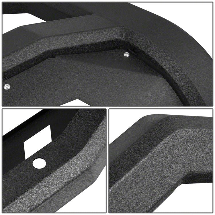 RAM 1500 J2 Square Bull Bar; Black (09-18 RAM 1500