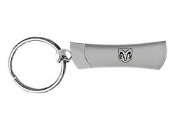 RAM Head Logo Chrome Blade Key Fob