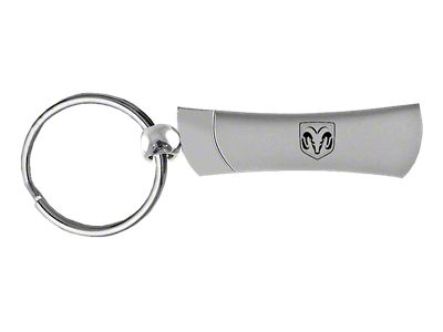 RAM Head Logo Chrome Blade Key Fob