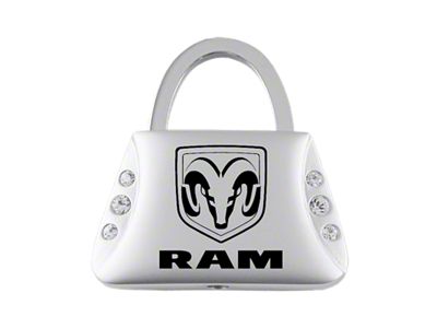 RAM Jeweled Purse Key Fob