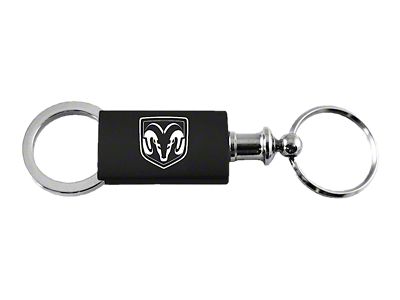 RAM Head Logo Anodized Aluminum Valet Key Fob