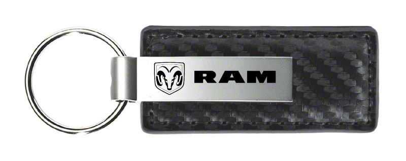 Purchase Dodge Ram Dark Brown Leather Keychain in , for US $12.49