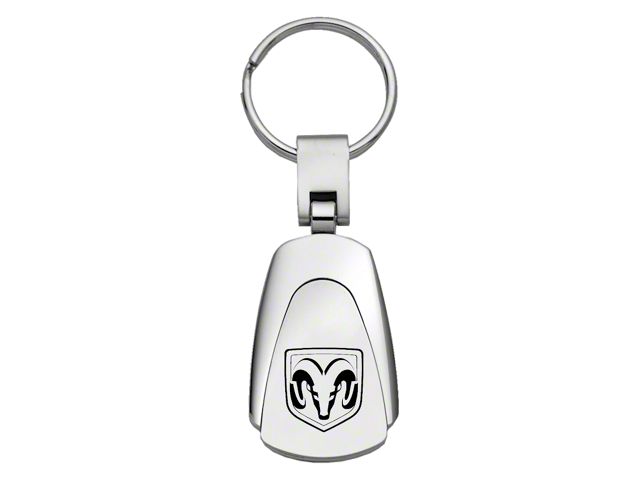 RAM Head Logo Teardrop Key Fob