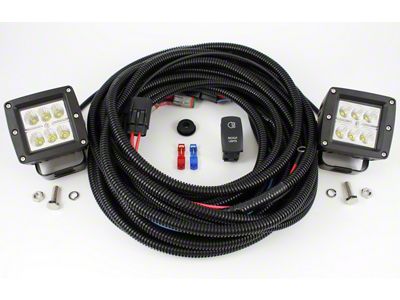 LED Backup/Auxiliary Lighting and Switch Kit (Universal; Some Adaptation May Be Required)