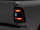 LED Bar Tail Lights; Matte Black Housing; Clear Lens (09-18 RAM 1500 w/ Factory Halogen Tail Lights)