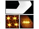 LED DRL/Halogen Projector Headlights; Black Housing; Clear Lens (09-18 RAM 1500 w/ Factory Halogen Headlights)