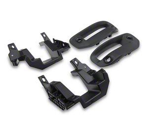 Pair Black Fog Light Covers With Sensor Hole For Dodge Ram 1500 2019-2022 – YLT Auto