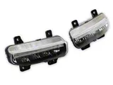 LED Fog Lights with LED DRL; Clear (19-24 RAM 1500 w/ Front Parking Sensors)