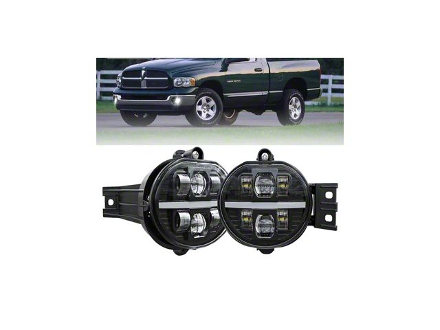 Built-in LED Clear Fog Light For 2002-2008 DODGE RAM Durango W/ Wire - Foto 12