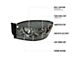 LED Tube Factory Style Headlights with Amber Reflectors; Chrome Housing; Light Smoked Lens (06-08 RAM 1500)