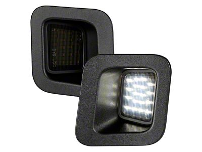License Lamp; LED; Smoked (03-05 RAM 1500)