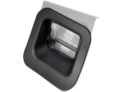 License Plate Light Lens; Passenger Side (09-15 RAM 1500)