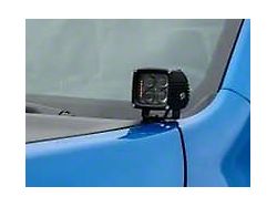 Light Pillar Hood Mounting Brackets (19-24 RAM 1500)