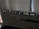 Limited Tailgate Letter Overlay Decals; Gloss Black (19-24 RAM 1500 Limited)