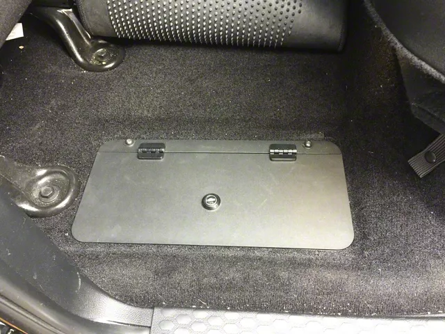 Lockable Behind Seat Floor Storage (09-18 RAM 1500 Crew Cab)