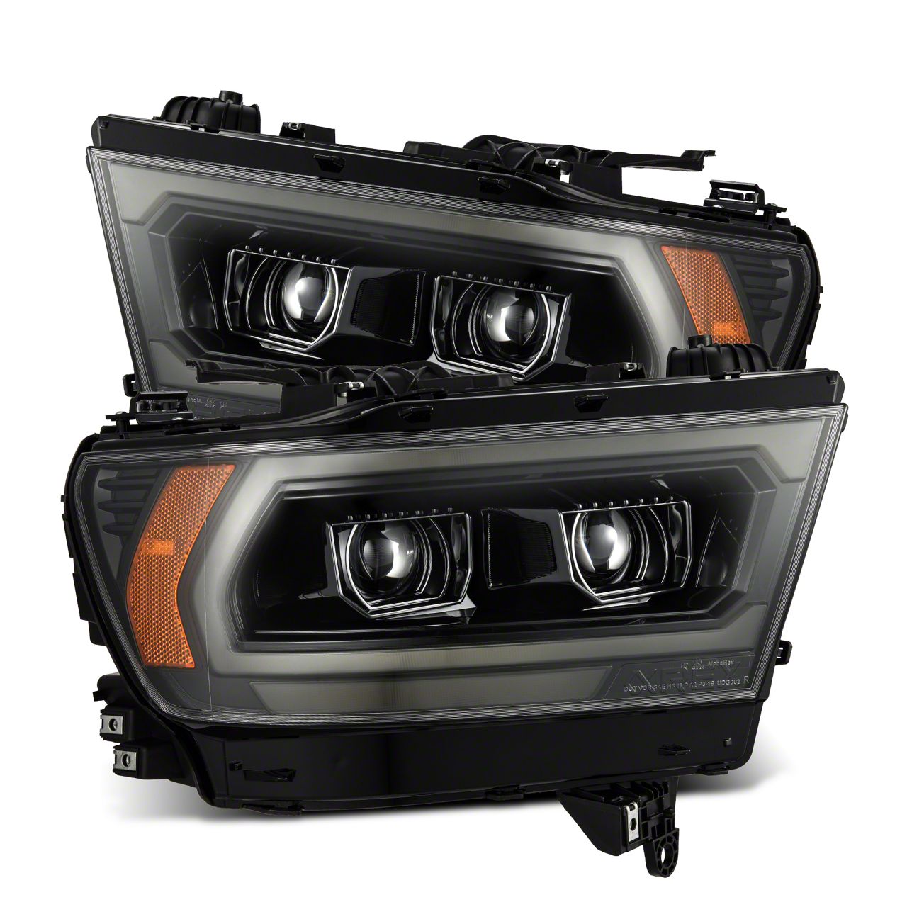 AlphaRex RAM 1500 MK II LUXXSeries 2500 Style LED Projector Headlights