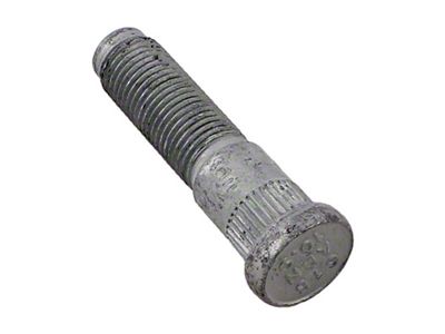 M14-1.50 Serrated Wheel Stud; 0.630-Inch Knurl; 2.35-Inch Length (12-21 RAM 1500)