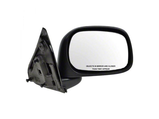 Manual Mirror; Paint to Match Black; Passenger Side (02-08 RAM 1500)