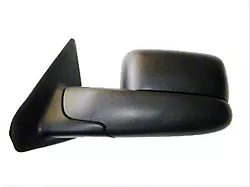 Replacement Manual Non-Heated Towing Mirror; Driver Side (02-08 RAM 1500)