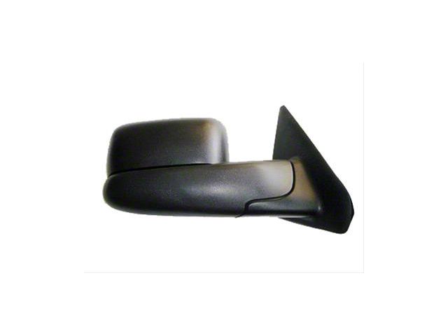 Replacement Manual Non-Heated Towing Mirror; Passenger Side (02-08 RAM 1500)