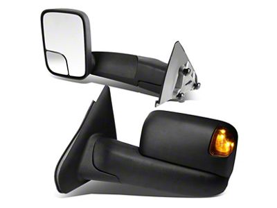 Manual Towing Mirrors with Amber LED Turn Signals (02-08 RAM 1500)