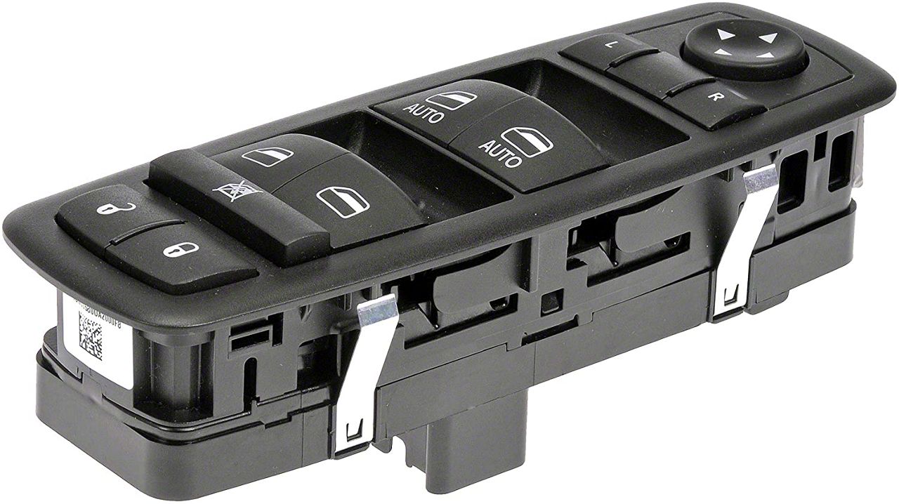 RAM 1500 Master Window Switch; Driver Side (1315 RAM 1500 Quad Cab