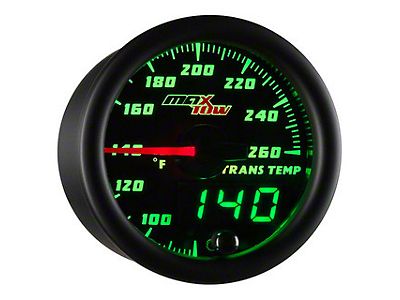 GlowShift Oliedruk/Temperatuur meter 10 color digital (Metric) – Anti