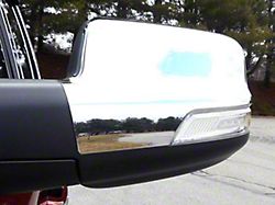 Mirror Covers with Turn Signal Cutouts; Chrome (19-25 RAM 1500)
