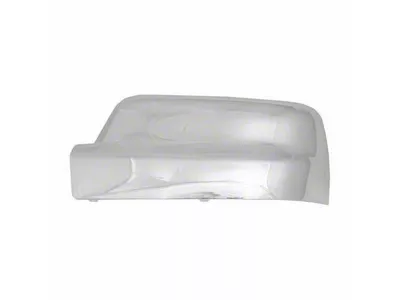 Mirror Covers without Turn Signal Cutouts; Chrome (19-25 RAM 1500)