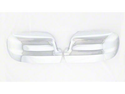 Mirror Covers without Turn Signal Openings; Chrome (19-24 RAM 1500)