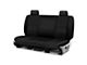 ModaCustom Wetsuit Rear Seat Cover; Black (09-18 RAM 1500 Crew Cab w/ Solid Rear Bench Seat)