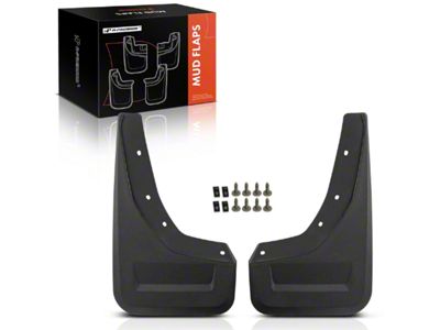 Mud Flap Splash Guards; Front (21-24 RAM 1500 TRX)