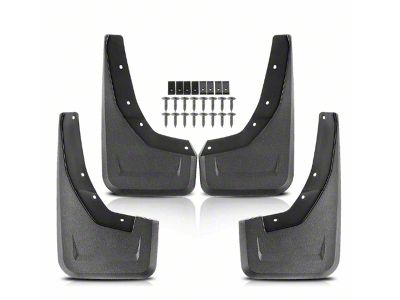Mud Flap Splash Guards; Front and Rear (21-24 RAM 1500 TRX)