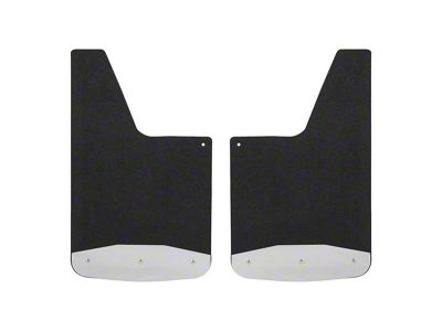 Textured Rubber Mud Guards; Front; 12-Inch x 20-Inch (19-24 RAM 1500)