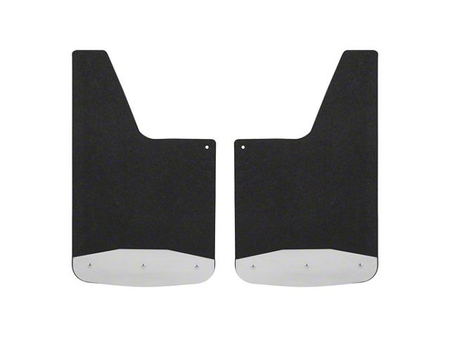 Textured Rubber Mud Guards; Front; 12-Inch x 20-Inch (19-24 RAM 1500)
