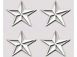 Nautical Star Emblems; Brushed (Universal; Some Adaptation May Be Required)