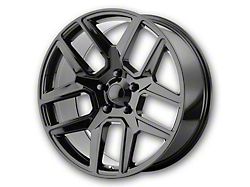 Night Edition Style Gloss Black 6-Lug Wheel; 20x9; 19mm Offset (19-26 RAM 1500)
