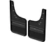 No-Drill Mud Flaps with Black Plate; Rear (19-24 RAM 1500, Excluding TRX)